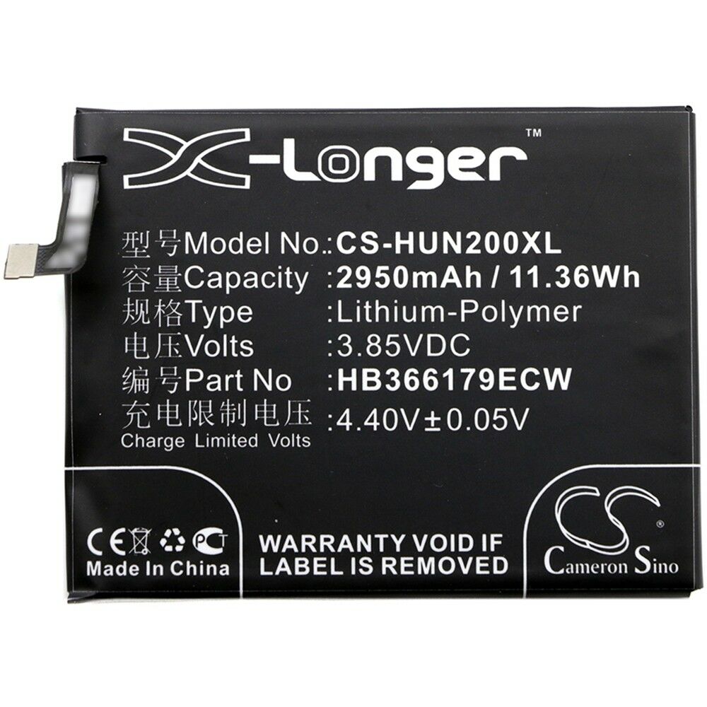 Li-Polymer Huawei Nova 2 II PIC-AL00 TL00 HB366179ECW 2950mAh kompatybilny bateria
