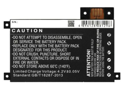 3.7V Amazon D01200 DR-A014 Kindle touch 170-1056-00 kompatybilny bateria