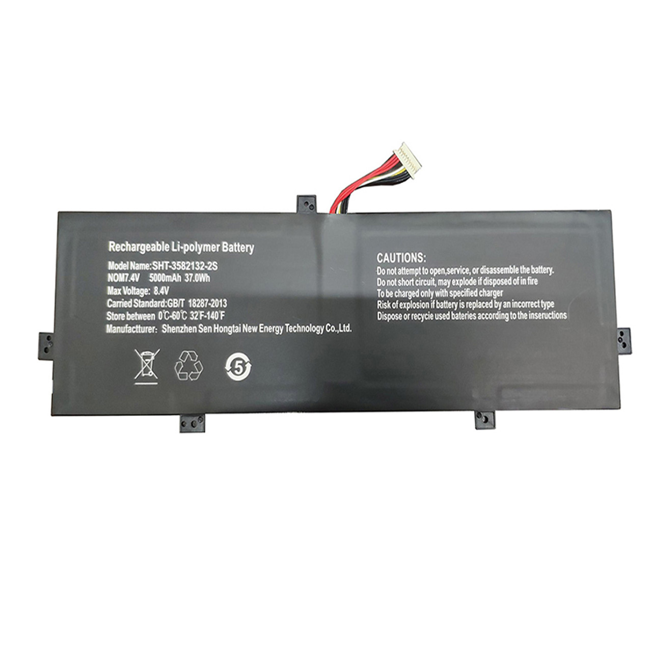 7.4V 5000mAh RTDPART 3582132-2S Haoqin haobook140kompatybilny bateria