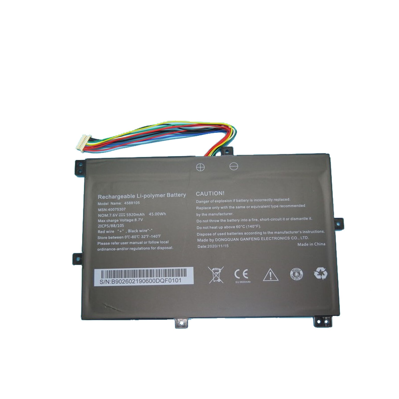 4588105 40069191 MEDION CW140 Akoya S4401,S4402,s4402-md63410,S4403 kompatybilny bateria