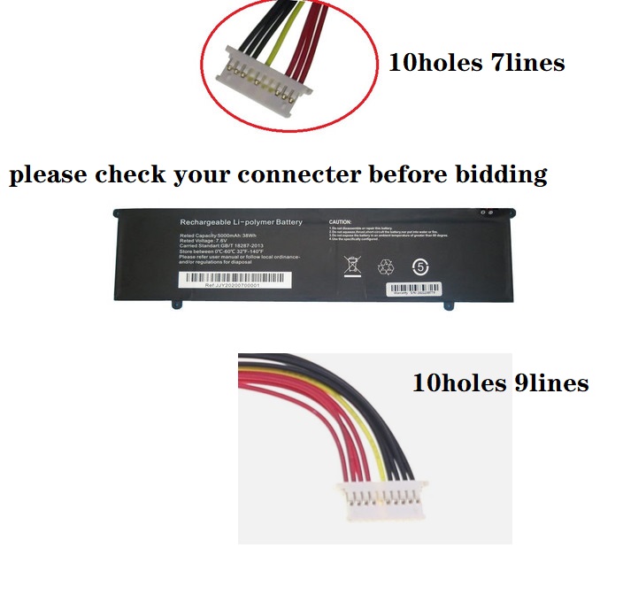 6970290P Microtech CoreBook R5 CB15SH3A 5000mAh 10PIN 7lines kompatybilny bateria
