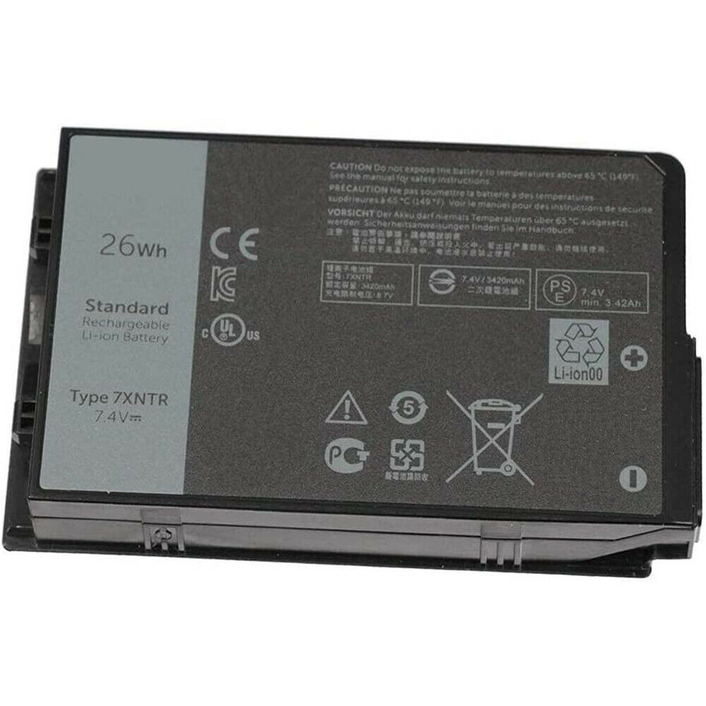 7XNTR Dell Latitude 12 7202 Rugged Tablet 0FH8RW FH8RW J7HTX 27JT0 kompatybilny bateria