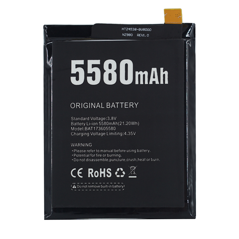 DOOGEE S60, DOOGEE S60 LITE 5580mAh 3.8V kompatybilny bateria