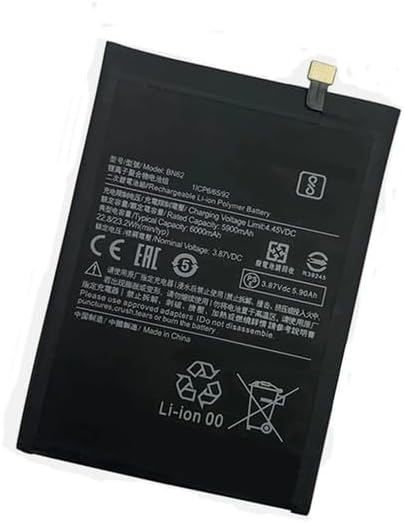 BN62 Xiaomi Pocophone Poco M3 Redmi 9T Xiaomi Redmi Note 9 (4G) kompatybilny bateria
