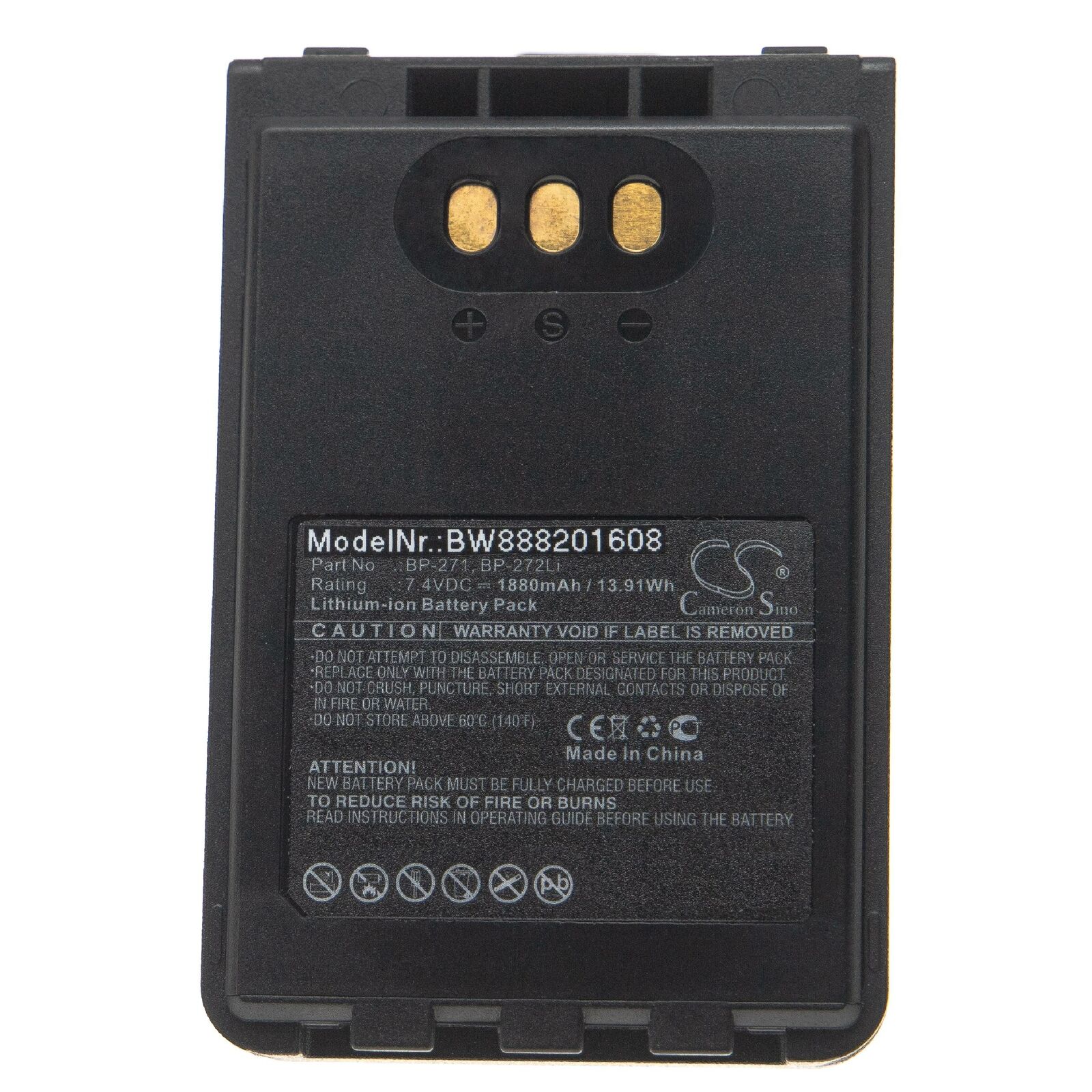 ICOM ID-31A, ID-31E, ID-51A, ID-51E, BP-271, BP-272Li kompatybilny bateria
