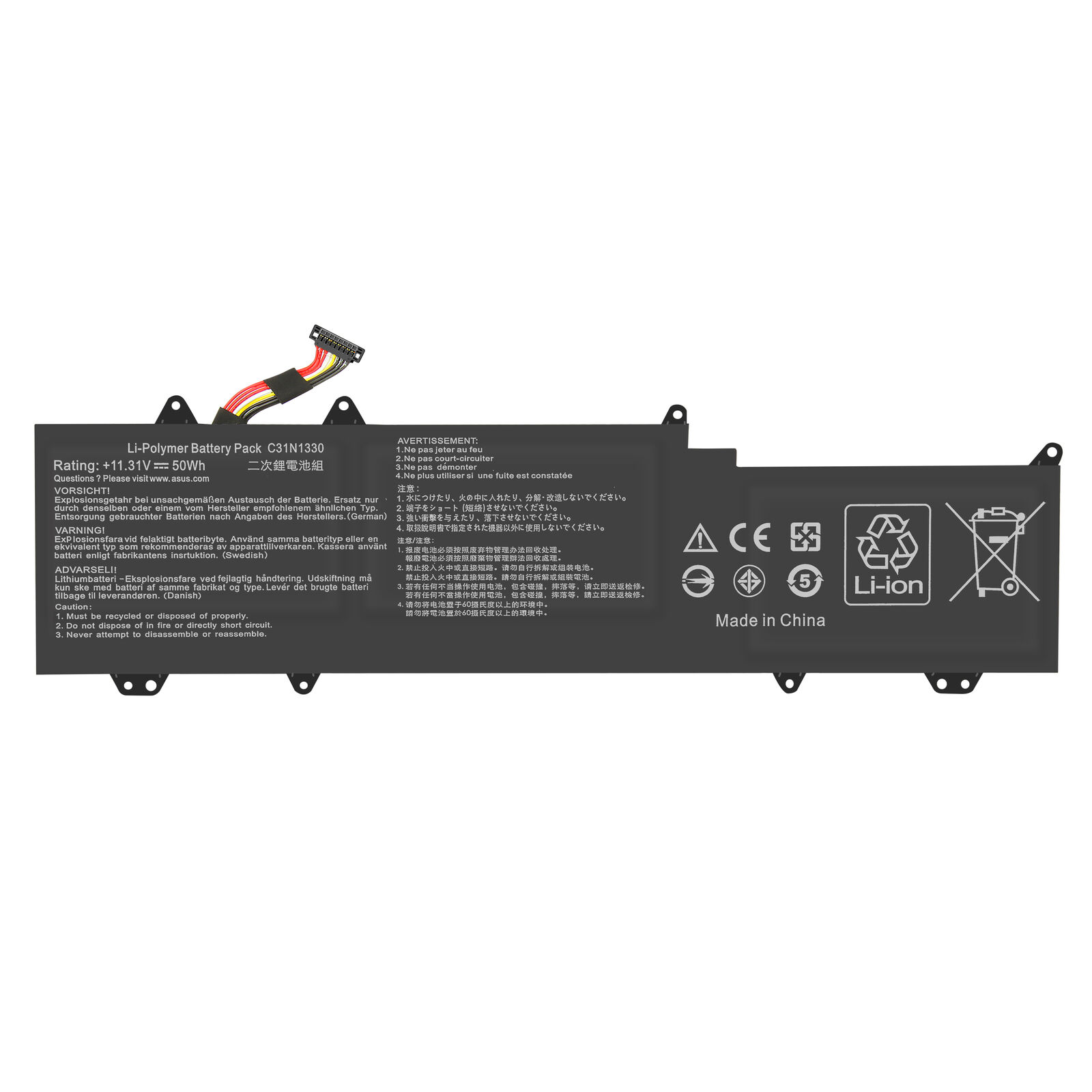 C31N1330 0B200-0007020 ASUS ZenBook UX32LA R3007H UX32LN kompatybilny bateria