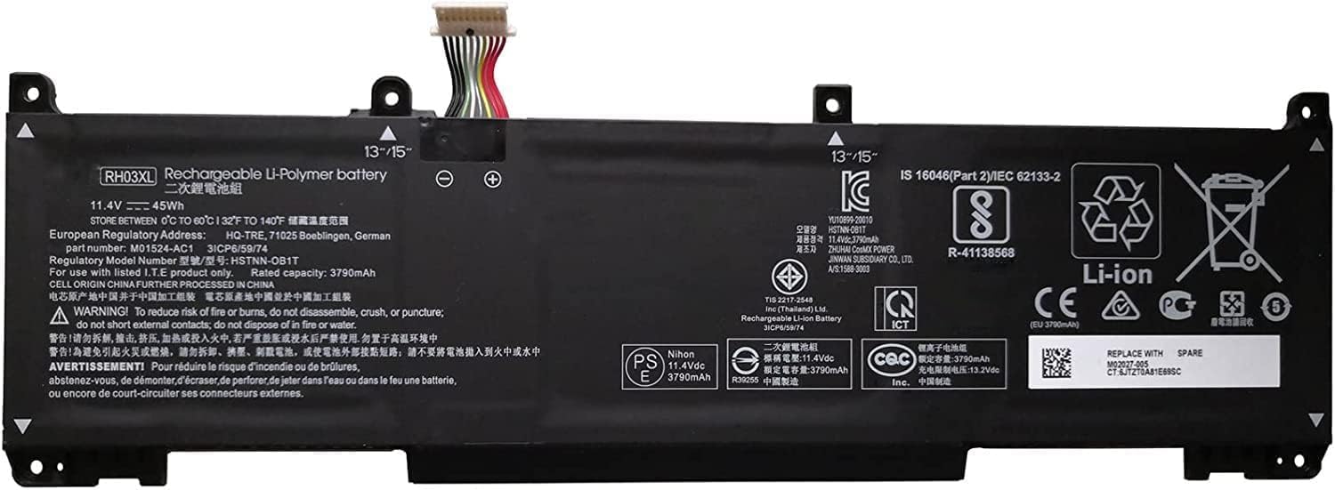 RH03XL HP ProBook 430 440 450 630 650 G8 HSTNN-OB1T HSTNN-DB0B kompatybilny bateria