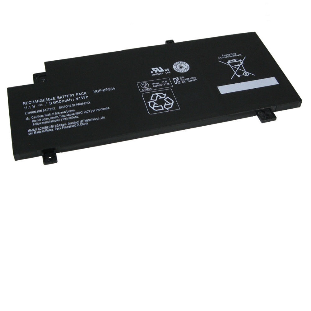 Sony VAIO-CA48 VGP-BPL34 VGP-BPS34 kompatybilny bateria - Kliknij obrazek, aby zamkn±æ