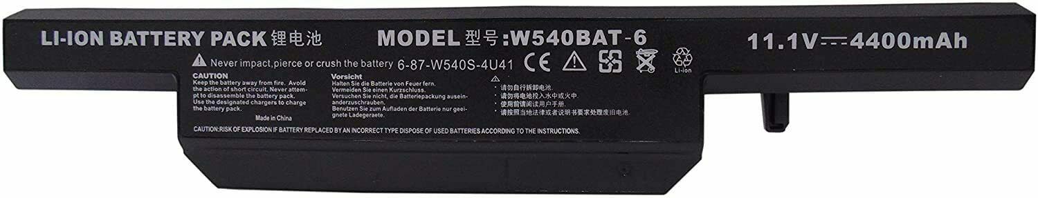 W540BAT-6 Clevo W540 W550 W55EU W540EU 6-87-W540S-427 kompatybilny bateria