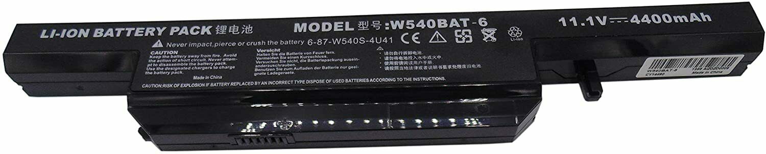W540BAT-6 CLEVO W55EU Aquado M1519 Terra 1529h W550EU W550SU kompatybilny bateria - Kliknij obrazek, aby zamkn±æ
